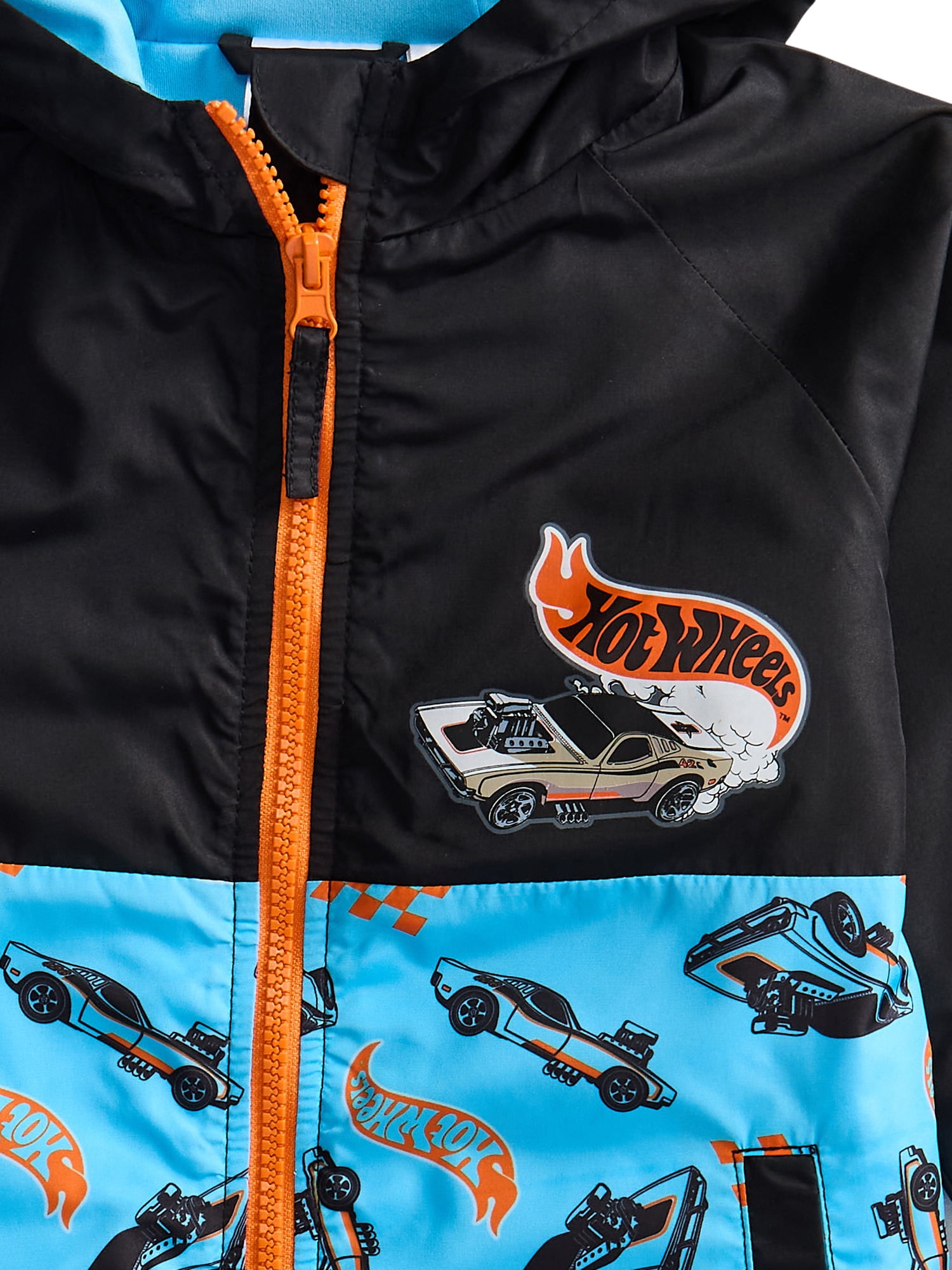 Character Toddler Boy Windbreaker with Hood, Sizes 12M-5T