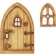 thumbnail image 1 of Más popular Puerta de Gnomo, puerta de hadas, puerta de elfo de madera para abrir con Gnomo divertido, decoración de casa de juegos, puerta artesanal, decoración 3d, 1 of 5