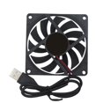 thumbnail image 5 of 1pc 5V 0.25A 80mm 80 x 10mm 8cm DC Conexión USB sin escobillas para PC Ventilador de refrigeración, 5 of 5