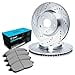 thumbnail image 3 of R1 Concepts Rear Brakes and Rotors| Automotive Replacement Brake Kits| Rear Ceramic Brake Pads and Rotors Kit| Fits 2015-2022 Subaru Legacy, Outback; 2016-2021 Subaru WRX, 3 of 4
