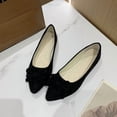 thumbnail image 3 of Viluyesy Womens Ballet Flats, Pointed Toe Wide Width Comfortable Slip-On Dressy Work Office Shoes Black US9, 3 of 3