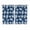 Blue, variant on Blue Leaves Kitchen Curtains 84 Inch Length, Farmhouse Pastoral Spring Leaf Branch Grommet Top Bedroom Living Room Curtains, Light Filtering Cafe Curtain Drapes 2 Panels Set 84''x84''