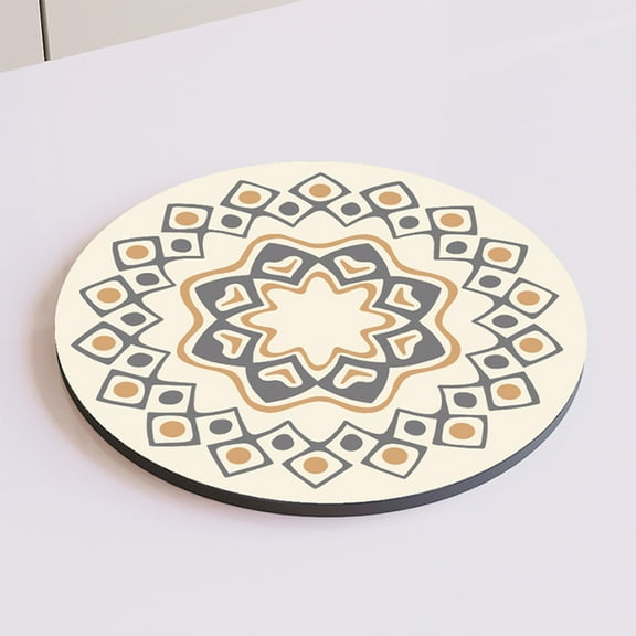 weibbin Round Absorbent Diatomite Coasters, Water Absorbing Stone Tray for Sink, Diatomaceous Earth Coaster, Drying Stone for Kitchen Counter, Hand Soaps, Cups, Drinks Bottles