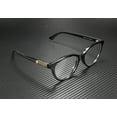 thumbnail image 3 of GUCCI GG0379O 001 Round Black Crystal Black Demo Lens 52 mm Women's Eyeglasses, 3 of 6