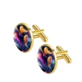 thumbnail image 2 of Jellyfish Elegant Stainless Steel Cufflinks Set Ideal for Formal Attire and Special Occasions, 2 of 6