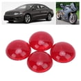 thumbnail image 4 of Reflector Rojo, Calcomanía Reflectante 4 Pezas Con Efecto Reflectante Para La Motocicleta del Automóvil, 4 of 7