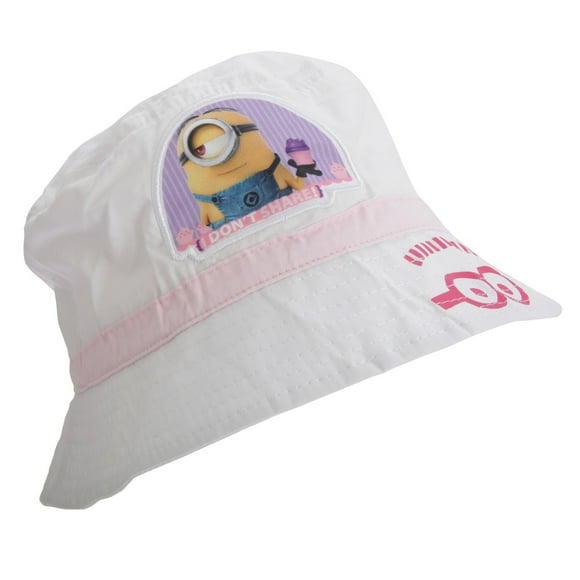 Despicable Me Minions Official Childrens Girls Summer Bucket Hat