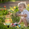 thumbnail image 4 of Tyidzon Easter Garden Stakes, 10 Inch Colorful PVC Bunny Gnome Yard Signs for Easter Decoration Outdoor, Weatherproof Ground Insert Decor for Spring Courtyard Garden Party, 4 of 7