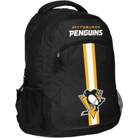 - Forever Collectibles NHL Pittsburgh Penguins Action Stripe Logo Backpack
