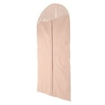 thumbnail image 5 of Unique Bargains 3 Pcs Dustproof Thickened Garment Bag Pink 51.18"x23.62", 5 of 6
