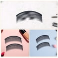 thumbnail image 4 of 48 peinetas laterales de plástico para el cabello - Portamoños grande con 24 dientes - Pinzas para tocados, pasadores y accesorios para velos de novia y mujeres, 4 of 6