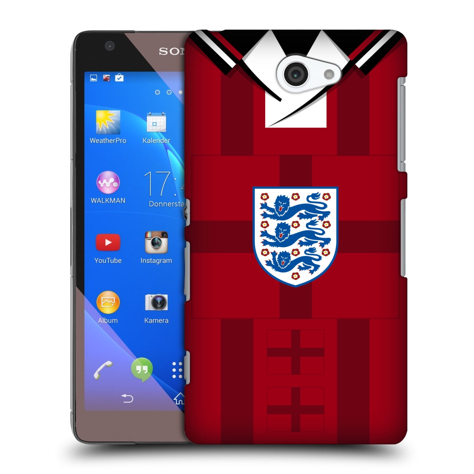 OFFICIAL ENGLAND FOOTBALL TEAM 2018 RETRO CREST HARD BACK ...
