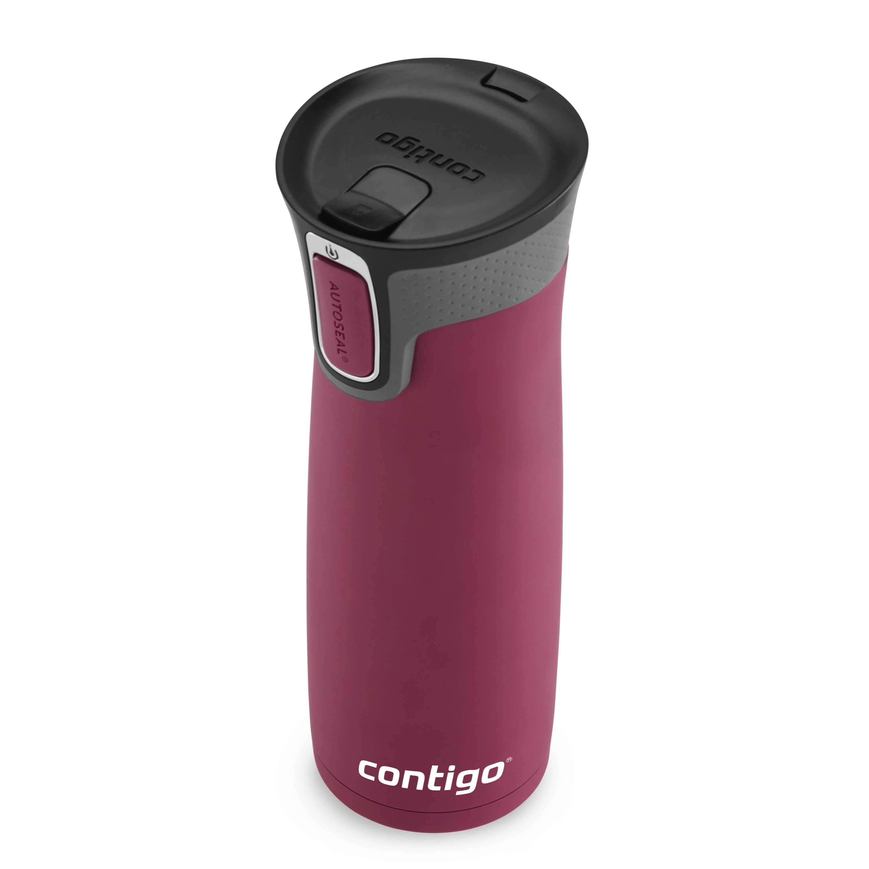  Contigo West Loop Stainless Steel Vacuum-Insulated Travel Mug  with Spill-Proof Lid, Keeps Drinks Hot up to 5 Hours and Cold up to 12  Hours, 16oz 2-Pack, Earl Grey & Dark Plum 