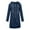 Navy, variant on Enjoytime Women's Jackets Long Sleeve Solid Color Long Jacket Sportwear Workwear Vintage Chaquetas De Mujer