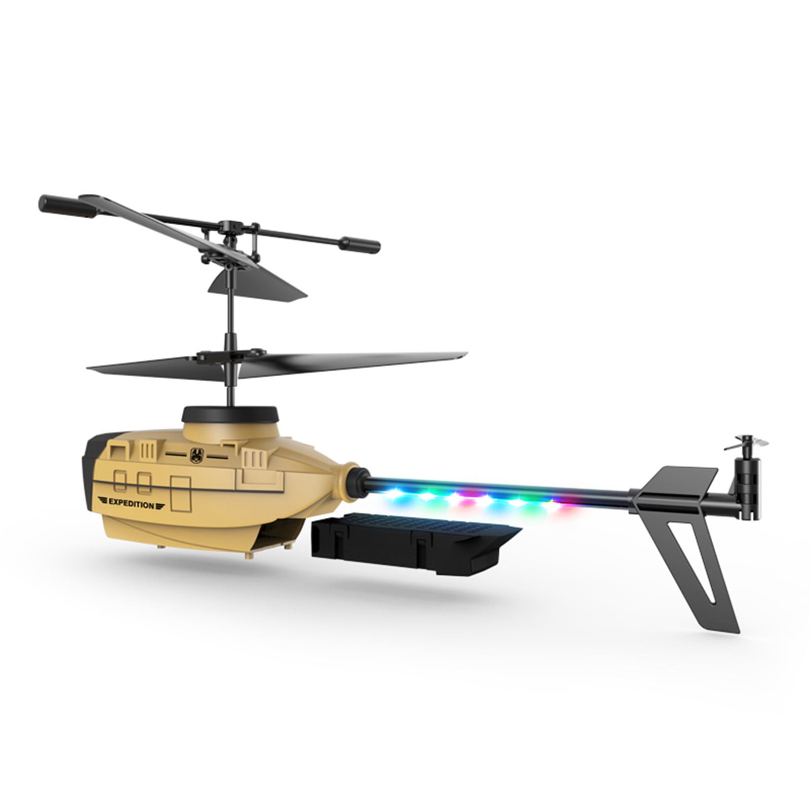 YUNAFFT 4K Dual-Camera Reconnaissance Aircraft Dual Batteries RC Helicopter Obstacle Avoidance Altitude Setting RC Plane with LED Light Electric Gift for Young Flight Enthusiasts
