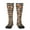 2 Black-2, variant on Corgi Collie Pug Knee Socks, High Socks Long Stretchy Sock Women Knee High Stocking, Long Socks for Women