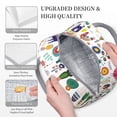 thumbnail image 3 of Disketp Alpaca Flower Bolsa Térmica para Almuerzo, Lonchera con Abertura Amplia y Gran Capacidad, Organizador Reutilizable para Mujeres, Hombres y Adultos, 3 of 6