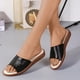 thumbnail image 2 of Amzcrzy Zapatos de mujer,Zapatos de mujer,Zapatillas de mujer, Sandalias casuales con agujeros para mujer, cómodas y con ranuras, de suela plana Sandalias Mujer Zapatillas De Casa, 2 of 5