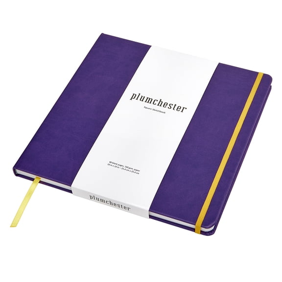 Plumchester Square Sketchbook, 10x10 48 pages