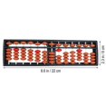 thumbnail image 4 of The **Portable Plastic Arithmetic Abacus** is a modern, lightweight educational tool designed to help children learn fundamental math concepts in an, 4 of 5
