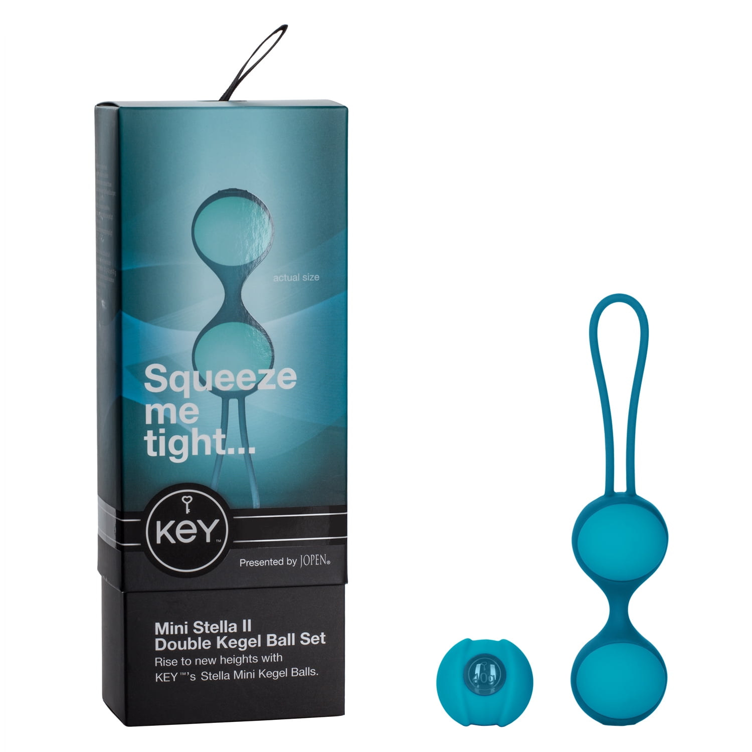 CalExotics Key by Jopen Mini Stella II Luxury Double Kegel Balls 3