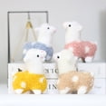 thumbnail image 1 of 4 Pcs Mini Lama Peluche Jouets en Peluche Animal Alpaga Jouets en Peluche Animal Peluche, 1 of 5