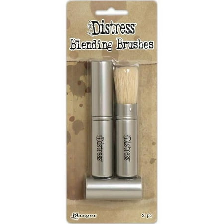 UPC: 0789541062240 | Ranger THoltz Distress Blending Brushes Retrct 2pc