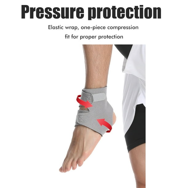 Tobillera de compresión ajustable, tobillera de nailon transpirable, protección deportiva, 2 uds.