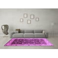 thumbnail image 3 of Ahgly Company Indoor Rectangle Oriental Purple Industrial Area Rugs, 7' x 10', 3 of 4