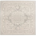 thumbnail image 2 of SAFAVIEH Reflection Sophia Traditional Area Rug, Light Grey/Cream, 5' x 5' Square, 2 of 7