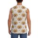 thumbnail image 4 of Balery Labrador Retriever Dog Camisetas sin mangas para hombre, absorbe la humedad y protege contra el mal olor.-X-Large, 4 of 7