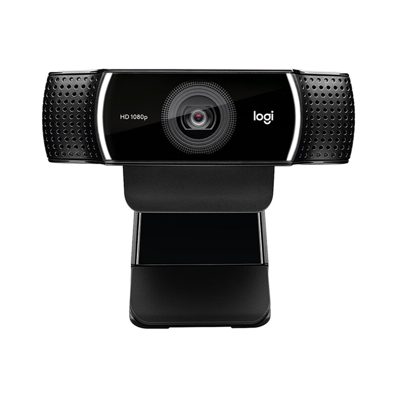 Logitech C922PRO Wired HD Webcam, 1080p Commercial Webcam, Anchor Webcam, Auto Light Correction, Black