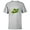 Athletic Heather, variant on Disney Pixar Toy Story Pizza Planet Rocket Ship Neon T-Shirt - Short Sleeve T-Shirt for Kids - Customized-White