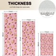 thumbnail image 4 of Strawberry Plants Fruit Cow Milk Kitchen Rugs Sets Of 3,Kitchen Runner Rugs Non Skid Washable,Decorative Kitchen Floor Mats for Kitchen,Sink,Laundry,17"x30"+ 17"x47" + 17"x59", 4 of 6