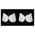thumbnail image 3 of Minnieouse Bufandas de estola de abrigo de moda para mujer Cuello de lana artificial Bufanda Chal Collar 2piezas, 3 of 6