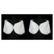 thumbnail image 3 of Sonducket Portable Soft Plush Shawl Lightweight Warm Cape Lady Wedding Bridal Shawls Exquisite Women Dress Thicken 2piezas, 3 of 6