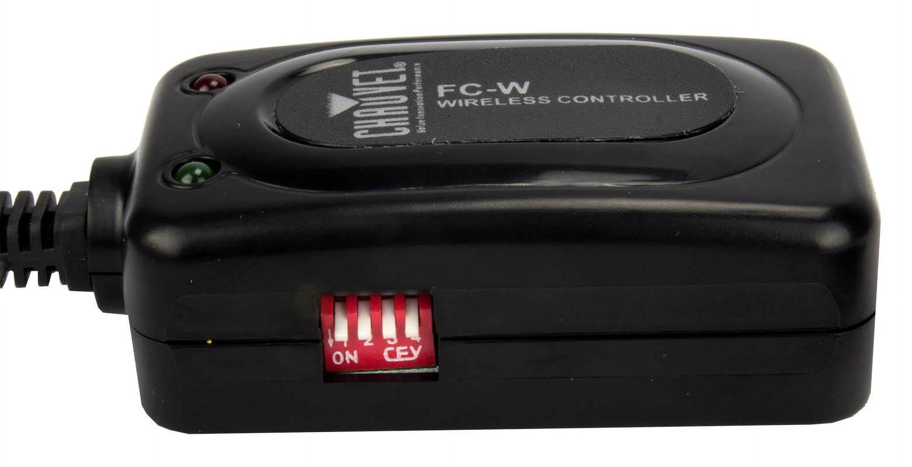 Chauvet DJ FC-W Wireless Remote Controller Activate 4 Fog Machines LED Indicator