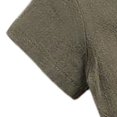 thumbnail image 5 of GiLiling Toddler Boys Girls 2 Piece Linen Clothes Set Button Down Short Sleeve Polo Shirt and Gauze Shorts (Green, 9-10 Years), 5 of 9
