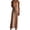Coffee, variant on Women's Square Neck Spaghetti Strap Maxi Dress, Casual Loose Straight Long Slip Dress, Summer Sleeveless Beach Sundress