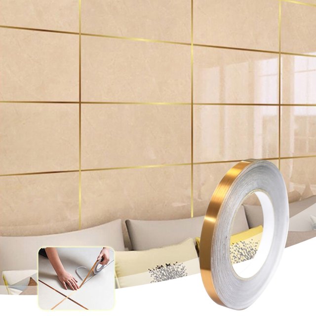 Ceramic Tile Gaps Tape Ground Tile Decoration Room Floor Crevice Line Sticker