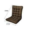 thumbnail image 3 of Qianying Kitchen Chair Cushions with Non-Slip Backing,Tufted Corduroy Floor Cushions for Living Room Tatami,Chair Cushions for Dining Chairs,Cushion with Machine Washable Cover, 3 of 6