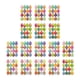 thumbnail image 2 of Calcomanías adhesivas con tema de huevos de Pascua Zulema 16 hojas 256 Uds, 2 of 8