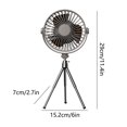 thumbnail image 2 of AZXY Desk Fan,Table Fans for Bedroom,Desktop Fans Remote Controlled,Small Quiet Personal Tabletop Fans for Home, 2 of 9