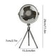 thumbnail image 2 of Ventilador de exterior de sobremesa con soporte para trípode | Ventilador de enfriamiento giratorio multifuncional de 360° | Mando a distancia | Batería recargable de 2000 mAh | Luz de camping, 2 of 7