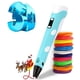 thumbnail image 1 of Bolígrafo 3D con filamento inteligente, bolígrafo de impresión 3D, 12 colores, Compatible con PLA y ABS, pantalla LCD, bolígrafo con filamento 3D, juguete/regalo para niños Rojo Verde, 1 of 5