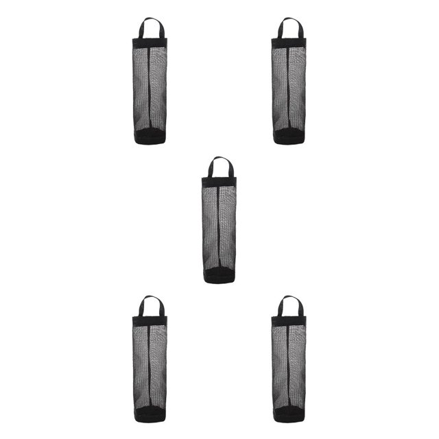 Injueey Soporte para bolsa de comestibles, dispensador de almacenamiento colgante para montaje en pared, bolsa de plástico, organizador de Type2 NO2