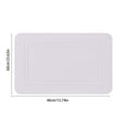 thumbnail image 3 of EGNMCR Bathroom Rugs, Thick Striped Memory Foam Bath Rugs Soft Absorbent Velvet Bathroom Mats Non-slip Bottom Machine Washable Bathmat Carpet Rug Room Decoration For Wash Floor Bathroom Rug Blanket, 3 of 8