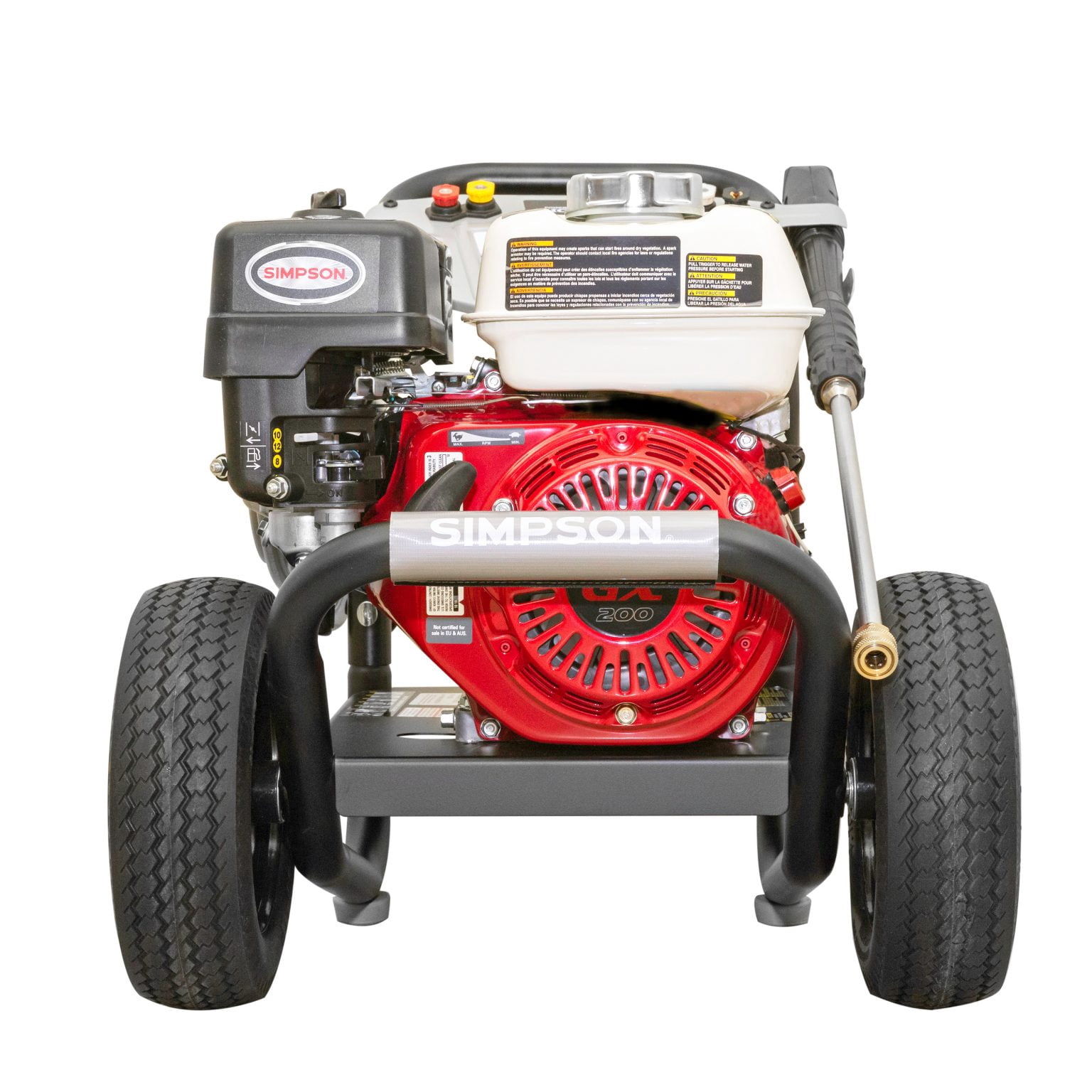 Gas Pressure Washer 3500 PSI at 2.5 GPM 