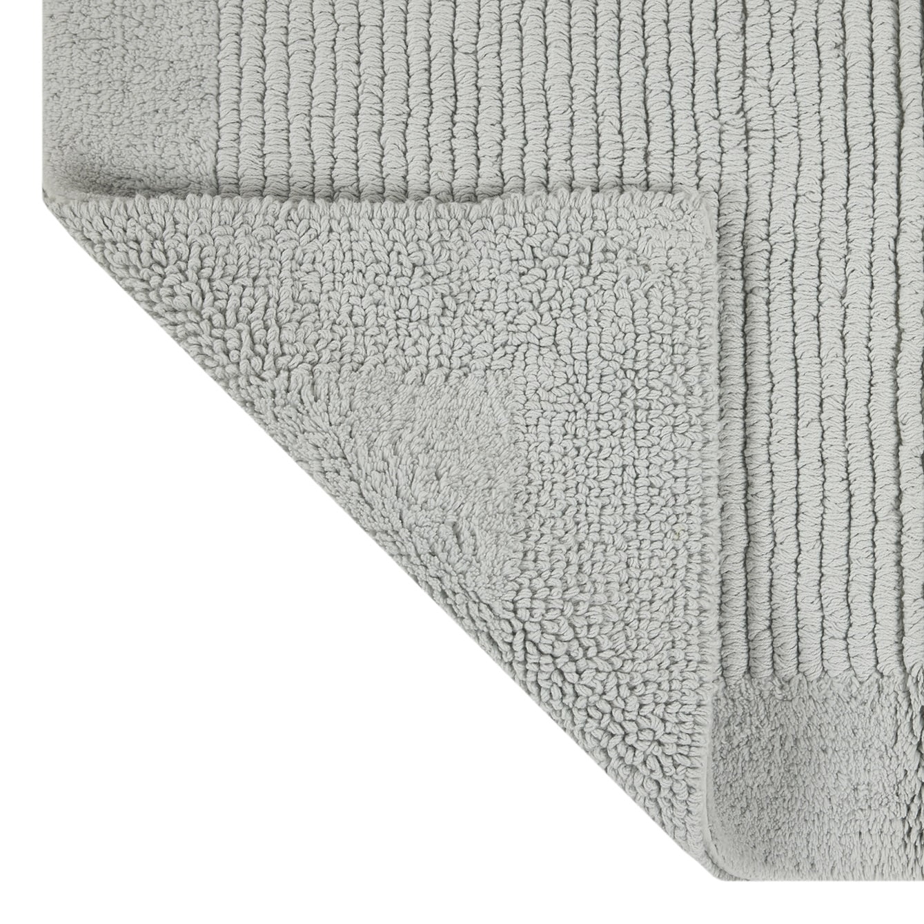 Hotel Style Silver Egyptian Cotton 24" x 60" Bath Runner