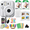 White, variant on Fujifilm Instax Mini 13 Instant Film Camera, Frost Blue
